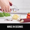 image:imageGORILLA GRIP Garlic Peeler and Press Set Heavy Duty Mincer BlackRed