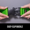 image:imageGORILLA GRIP Heavy Duty Luggage Straps for Suitcase 2 Pack GreenGreenOrange