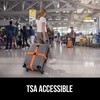 image:imageGORILLA GRIP Heavy Duty Luggage Straps for Suitcase 2 Pack GreenOrange
