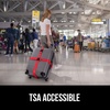 image:imageGORILLA GRIP Heavy Duty Luggage Straps for Suitcase 2 Pack GreenRed