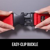 image:imageGORILLA GRIP Heavy Duty Luggage Straps for Suitcase 2 Pack GreenRed