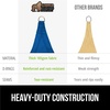 image:imageGORILLA GRIP Heavy Duty Sun Shade Sail for Outdoor Patio 12x12 FT GrayBlue