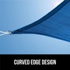 image:imageGORILLA GRIP Heavy Duty Sun Shade Sail for Outdoor Patio 12x12 FT GrayBlue
