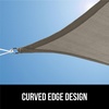 image:imageGORILLA GRIP Heavy Duty Sun Shade Sail for Outdoor Patio 12x12 FT GrayGraphite