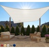 image:imageGORILLA GRIP Heavy Duty Sun Shade Sail for Outdoor Patio 12x12 FT GrayIvory
