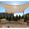 image:imageGORILLA GRIP Heavy Duty Sun Shade Sail for Outdoor Patio 12x12 FT GraySand