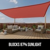 image:imageGORILLA GRIP Heavy Duty Sun Shade Sail for Outdoor Patio 12x12 FT GrayTerra
