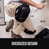 image:imageGORILLA GRIP Knee Pads for Work Gel Cushion Soft Foam for Men BlackBlack