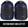image:imageGORILLA GRIP Knee Pads for Work Gel Cushion Soft Foam for Men BlackRoyal Blue