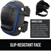 image:imageGORILLA GRIP Knee Pads for Work Gel Cushion Soft Foam for Men BlackRoyal Blue