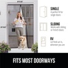 image:imageGORILLA GRIP Magnetic Screen Door Hands Free Mesh Curtain Keeps Bugs and Mosquitos Out Automatic Magnet Closure Heavy Duty Patio Sliding Dog Doors Cover Window Screens Protector Black 39x8339 x 83