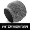 image:imageGORILLA GRIP Natural Granite Stone Lab Mortar and Pestle Set 15 Cup GrayUnpolished Gray