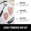 image:imageGORILLA GRIP Patented BPAFree DualSided Meat Tenderizer Mallet BlackBlack
