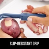 image:imageGORILLA GRIP Patented BPAFree Vegetable and Potato Peeler BlackBlue