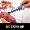 image:imageGORILLA GRIP Patented BPAFree Vegetable and Potato Peeler BlackBlue