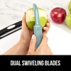 image:imageGORILLA GRIP Patented BPAFree Vegetable and Potato Peeler BlackMint