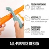 image:imageGORILLA GRIP Patented BPAFree Vegetable and Potato Peeler BlackMint