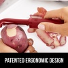 image:imageGORILLA GRIP Patented BPAFree Vegetable and Potato Peeler BlackRed