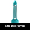 image:imageGORILLA GRIP Patented BPAFree Vegetable and Potato Peeler BlackTurquoise