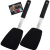 image:imageGORILLA GRIP Patented Nonstick Spatula for Frying Pan 116 inch BlackBlack