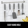 image:imageGORILLA GRIP Patented Nonstick Spatula for Frying Pan 116 inch BlackGray