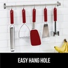 image:imageGORILLA GRIP Patented Nonstick Spatula for Frying Pan 116 inch BlackRed