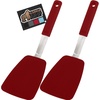 image:imageGORILLA GRIP Patented Nonstick Spatula for Frying Pan 116 inch BlackRed