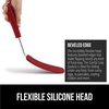 image:imageGORILLA GRIP Patented Nonstick Spatula for Frying Pan 116 inch BlackRed