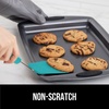 image:imageGORILLA GRIP Patented Nonstick Spatula for Frying Pan 116 inch BlackTurquoise
