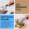image:imageGORILLA GRIP Patented Stainless Steel Large Pizza Cutter Wheel BlackBlack