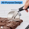image:imageGORILLA GRIP Patented Stainless Steel Large Pizza Cutter Wheel BlackBlack
