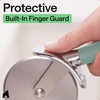 image:imageGORILLA GRIP Patented Stainless Steel Large Pizza Cutter Wheel BlackMint