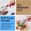 image:imageGORILLA GRIP Patented Stainless Steel Large Pizza Cutter Wheel BlackRed