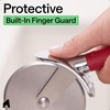 image:imageGORILLA GRIP Patented Stainless Steel Large Pizza Cutter Wheel BlackRed