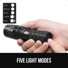 image:imageGORILLA GRIP Powerful LED Tactical Flashlight TurquoiseBlack