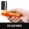 image:imageGORILLA GRIP Powerful LED Tactical Flashlight TurquoiseOrange