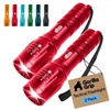 image:imageGORILLA GRIP Powerful LED Tactical Flashlight TurquoiseRed