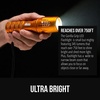 image:imageGORILLA GRIP Powerful LED Tactical Flashlight TurquoiseYellow Gold