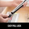 image:imageGORILLA GRIP Stainless Steel Kitchen Tongs for Cooking 2 PK BlackBlack