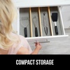 image:imageGORILLA GRIP Stainless Steel Kitchen Tongs for Cooking 2 PK BlackBlack