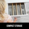 image:imageGORILLA GRIP Stainless Steel Kitchen Tongs for Cooking 2 PK BlackGray