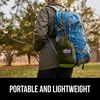 image:imageGORILLA GRIP Travel Camping Hammock Durable Tree Straps Single BlueDark GreenLight Green