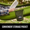 image:imageGORILLA GRIP Travel Camping Hammock Durable Tree Straps Single BlueDark GreenLight Green