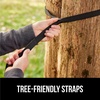image:imageGORILLA GRIP Travel Camping Hammock Durable Tree Straps Single BlueOrangeGrey