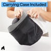 image:imageGORILLA GRIP Travel Neck Pillow for Airplanes Travel Essentials BlackGray