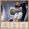 image:imageGORILLA GRIP Travel Neck Pillow for Airplanes Travel Essentials BlackGray