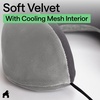 image:imageGORILLA GRIP Travel Neck Pillow for Airplanes Travel Essentials BlackGray