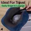 image:imageGORILLA GRIP Travel Neck Pillow for Airplanes Travel Essentials BlackNavy