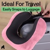 image:imageGORILLA GRIP Travel Neck Pillow for Airplanes Travel Essentials BlackPink