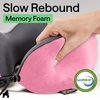 image:imageGORILLA GRIP Travel Neck Pillow for Airplanes Travel Essentials BlackPink